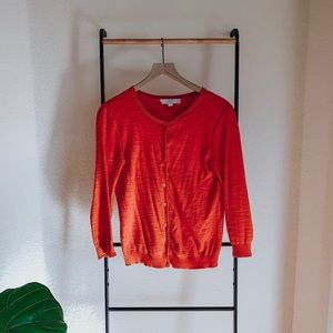 LOFT 3/4 Sleeve Cardigan